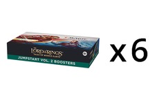 MTG LOTR Lord of the Rings: Tales of Middle-earth JUMPSTART VOL. 2 Booster CASE (6 Boxes)